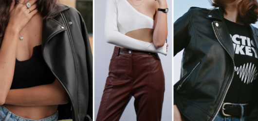 How to Wear Leather and Faux Leather in Any Season